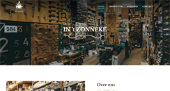 Desktop Screenshot of in-t-zonneke.be